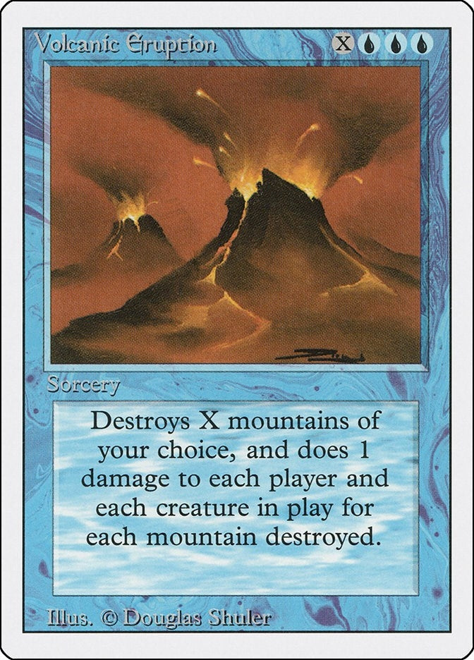 Image for Volcanic Eruption (Revised Edition) - Magic: The Gathering
