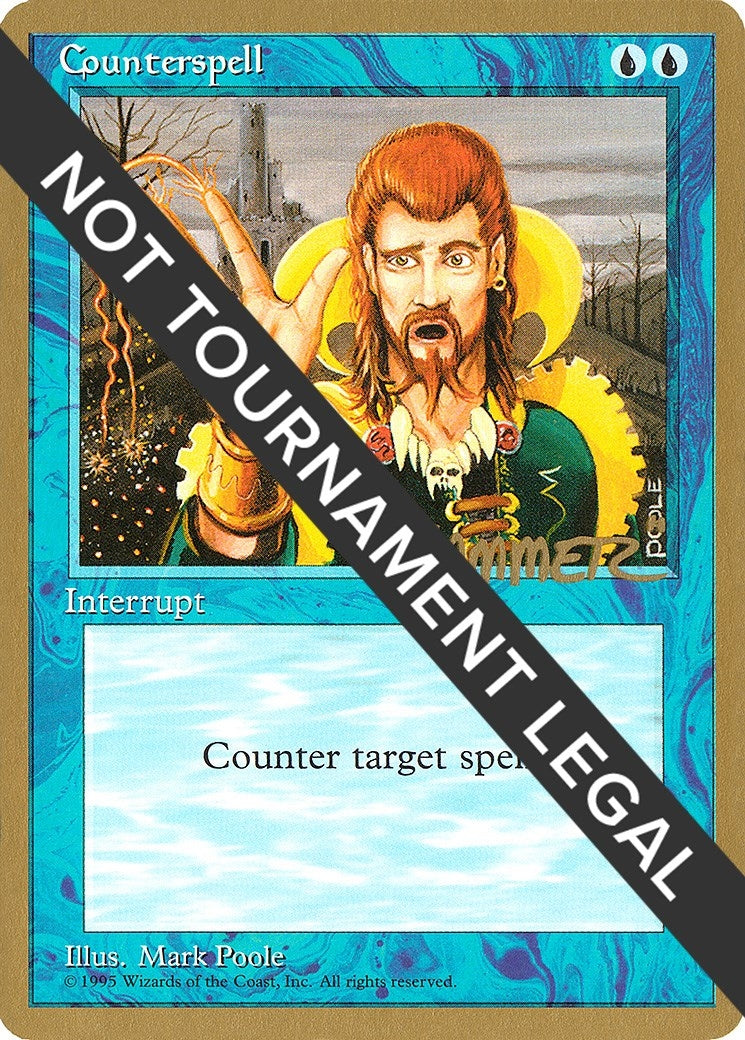 Image for Counterspell - 1996 Shawn "Hammer" Regnier (4ED) (World Championship Decks) - Magic: The Gathering