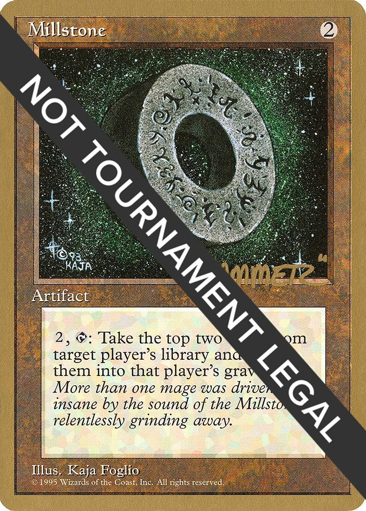 Image for Millstone - 1996 Shawn "Hammer" Regnier (4ED) (World Championship Decks) - Magic: The Gathering