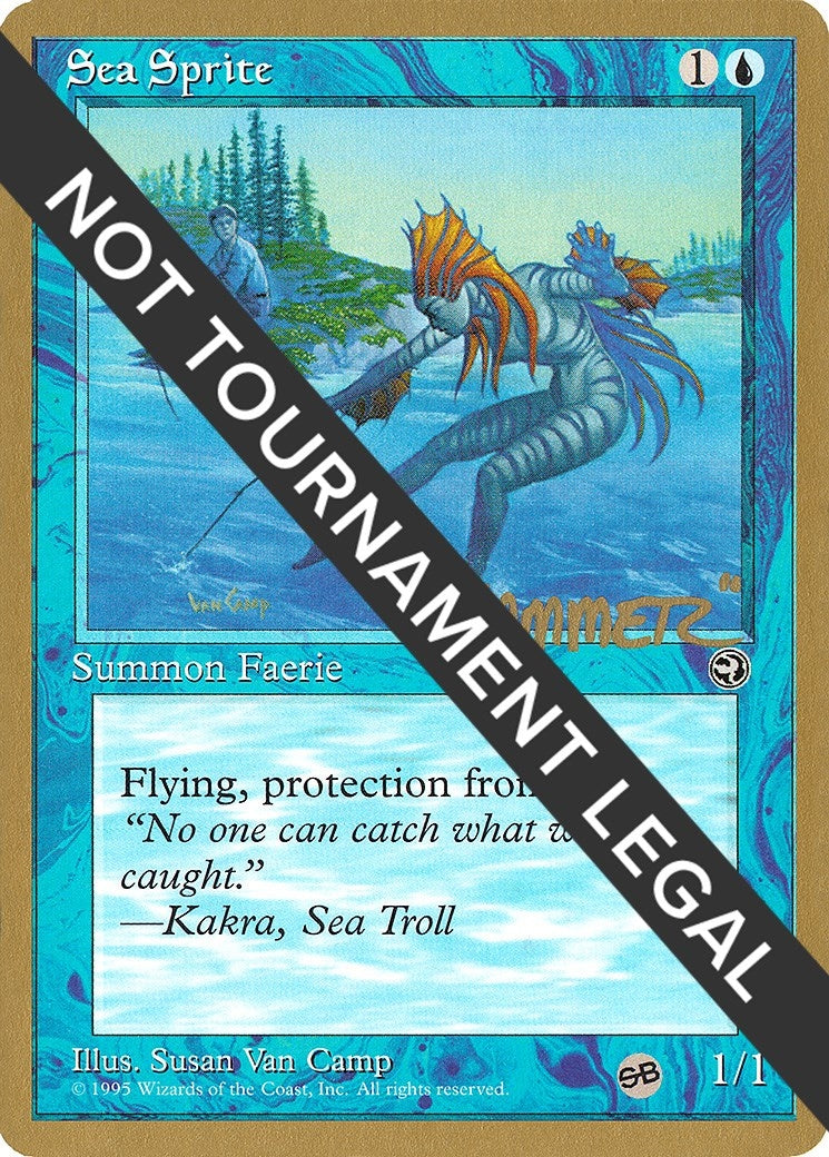 Image for Sea Sprite - 1996 Shawn "Hammer" Regnier (HML) (SB) (World Championship Decks) - Magic: The Gathering