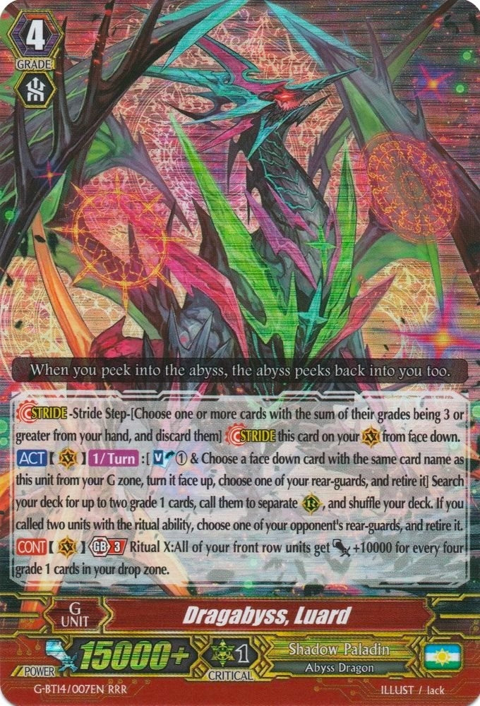 Image for Dragabyss, Luard (G-BT14: Divine Dragon Apocrypha) (G-BT14/007EN) - Cardfight Vanguard