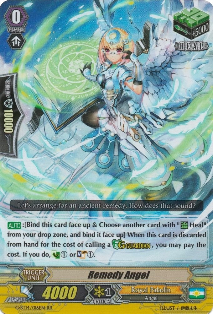 Image for Remedy Angel (G-BT14: Divine Dragon Apocrypha) (G-BT14/016EN) - Cardfight Vanguard