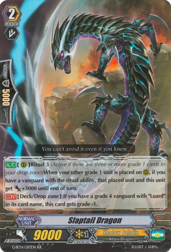 Image for Slaptail Dragon (G-BT14: Divine Dragon Apocrypha) (G-BT14/017EN) - Cardfight Vanguard