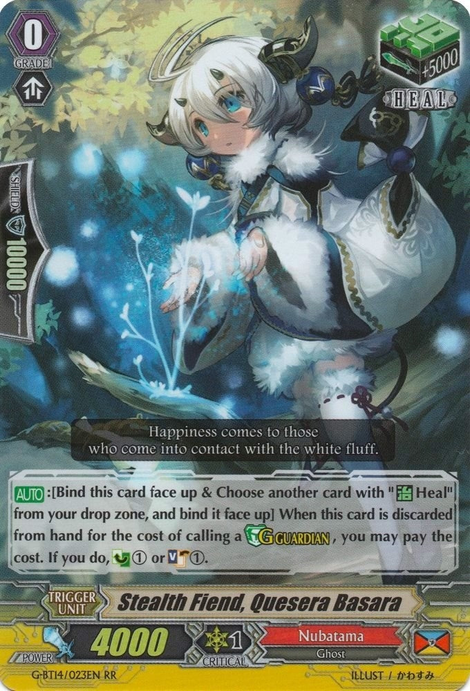 Image for Stealth Fiend, Quesera Basara (G-BT14: Divine Dragon Apocrypha) (G-BT14/023EN) - Cardfight Vanguard