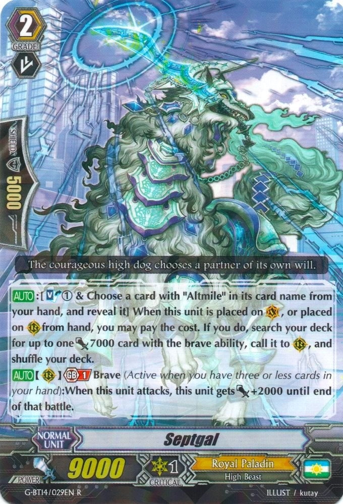 Image for Septgal (G-BT14: Divine Dragon Apocrypha) (G-BT14/029EN) - Cardfight Vanguard