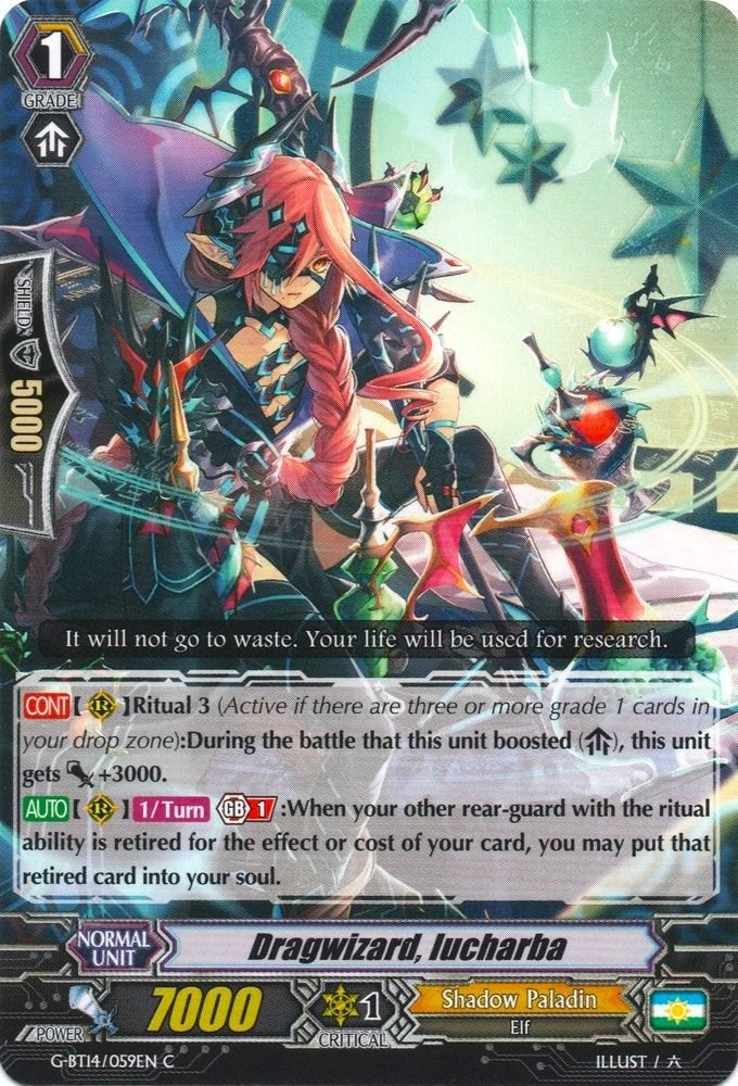 Image for Dragwizard, Iucharba (G-BT14: Divine Dragon Apocrypha) (G-BT14/059EN) - Cardfight Vanguard