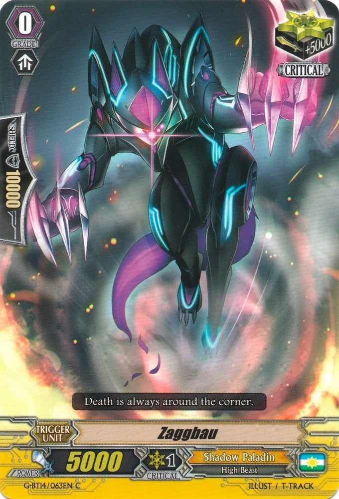 Image for Zaggbau (G-BT14: Divine Dragon Apocrypha) (G-BT14/063EN) - Cardfight Vanguard