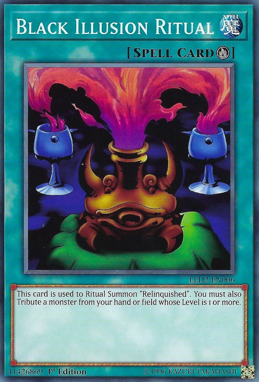 Image for Black Illusion Ritual (Legendary Duelists: Ancient Millennium) (LED2-EN006) - YuGiOh
