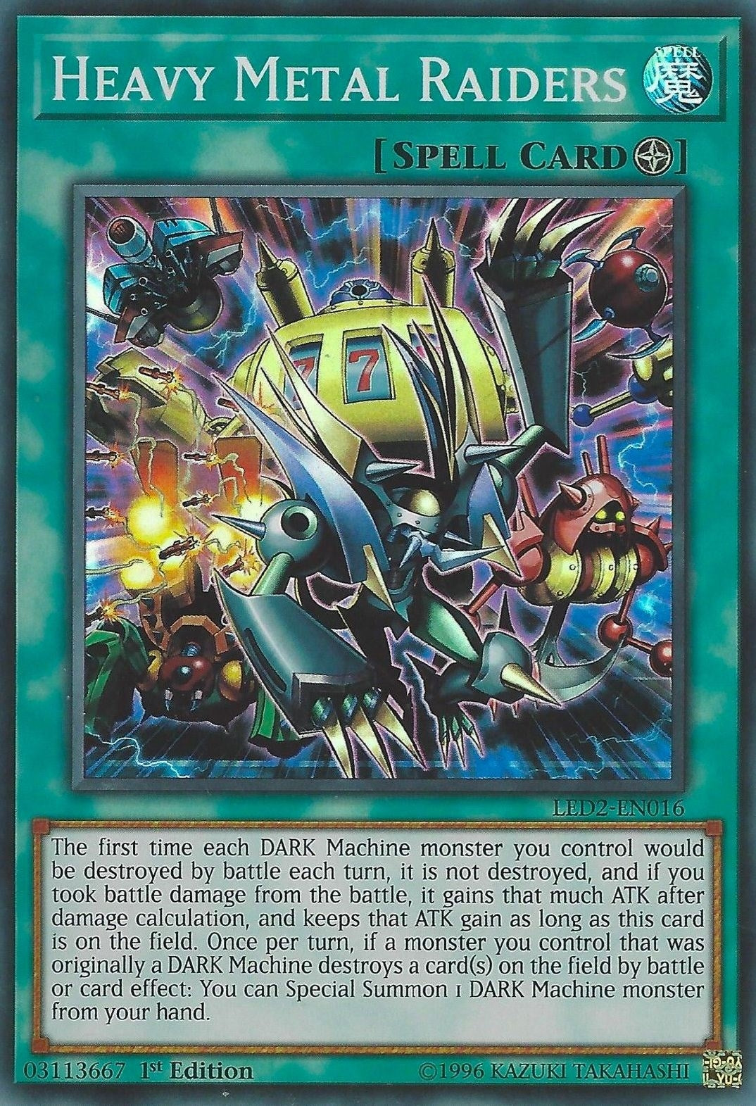 Image for Heavy Metal Raiders (Legendary Duelists: Ancient Millennium) (LED2-EN016) - YuGiOh