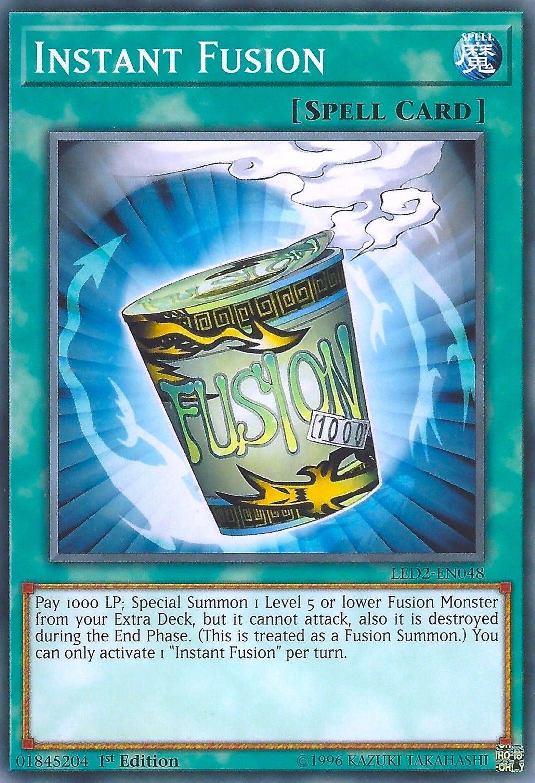 Image for Instant Fusion (Legendary Duelists: Ancient Millennium) (LED2-EN048) - YuGiOh