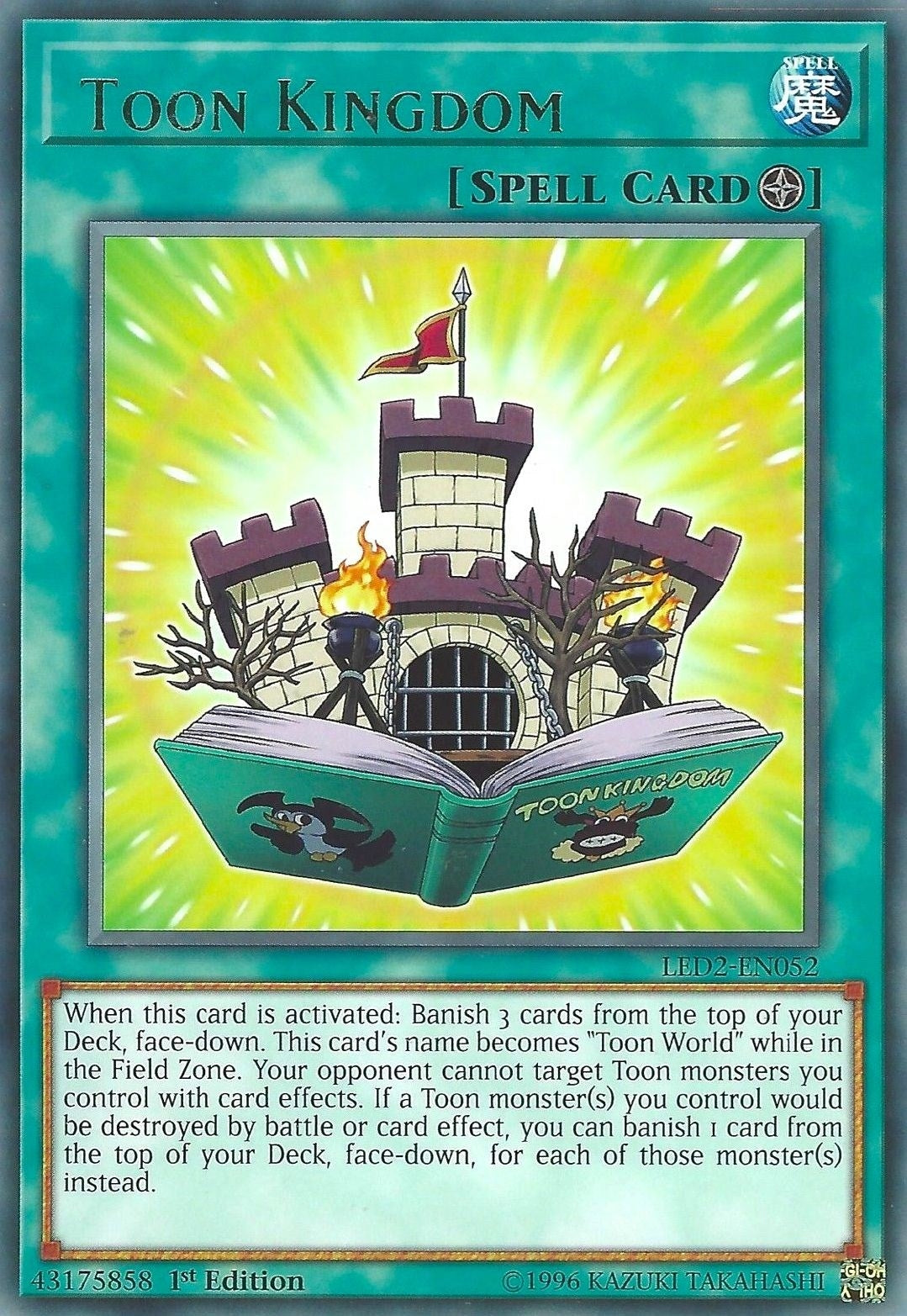 Image for Toon Kingdom (Legendary Duelists: Ancient Millennium) (LED2-EN052) - YuGiOh