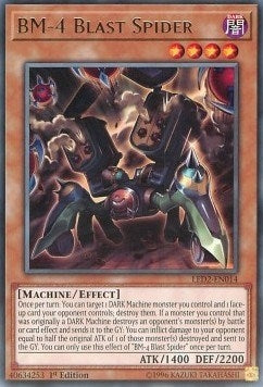 Image for BM-4 Blast Spider (Legendary Duelists: Ancient Millennium) (LED2-EN014) - YuGiOh