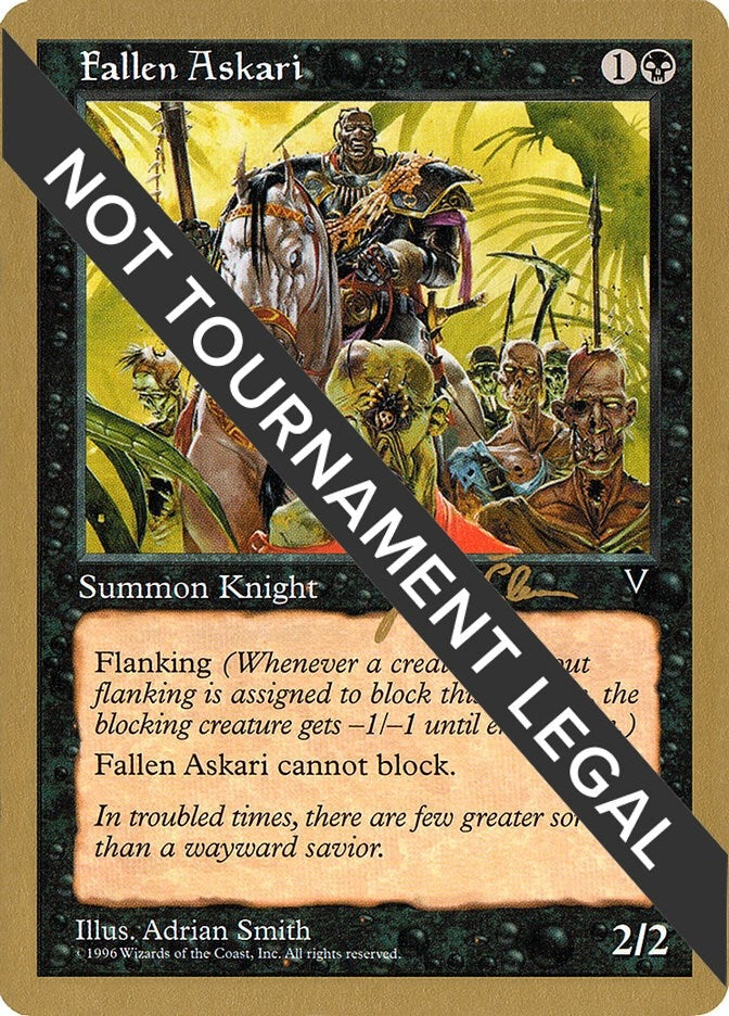 Image for Fallen Askari - 1997 Jakub Slemr (VIS) (World Championship Decks) - Magic: The Gathering