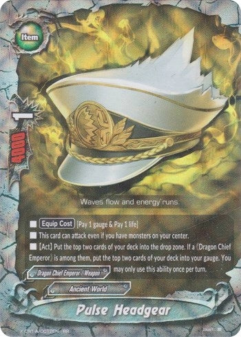Image for Pulse Headgear (Driven to Disorder) (X-CBT-A/0012EN) - Future Card BuddyFight