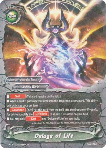 Image for Deluge of Life (Driven to Disorder) (X-CBT-A/0028EN) - Future Card BuddyFight