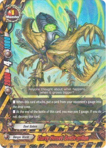 Image for Sturdy-Horned Beetle-gollum (Driven to Disorder) (X-CBT-B/0022EN) - Future Card BuddyFight