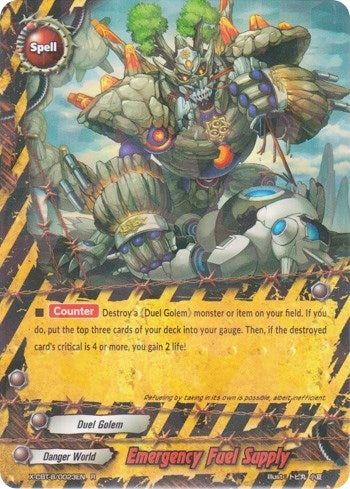 Image for Emergency Fuel Supply (Driven to Disorder) (X-CBT-B/0023EN) - Future Card BuddyFight