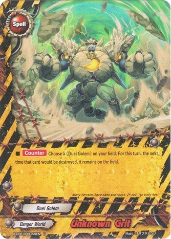 Image for Unknown Grit (Driven to Disorder) (X-CBT-B/0046EN) - Future Card BuddyFight