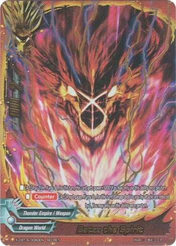 Image for Batzz the Spirit (Secret) (Driven to Disorder) (X-CBT-A/0080EN) - Future Card BuddyFight