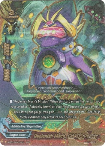 Image for Replenish Mech, CHAOS Pentar (Driven to Disorder) (X-CBT-B/0003EN) - Future Card BuddyFight