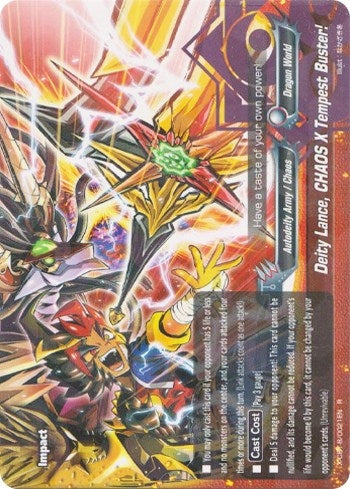 Image for Deity Lance, CHAOS X Tempest Buster! (Driven to Disorder) (X-CBT-B/0021EN) - Future Card BuddyFight