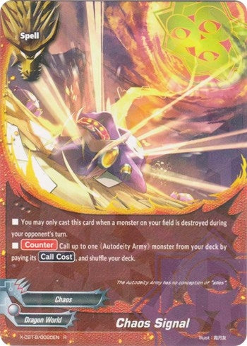 Image for Chaos Signal (Driven to Disorder) (X-CBT-B/0020EN) - Future Card BuddyFight