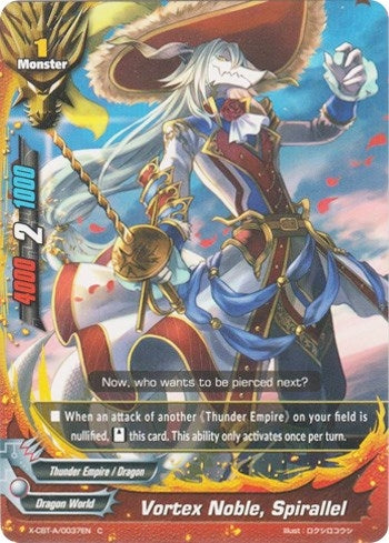 Image for Vortex Noble, Spirallel (Driven to Disorder) (X-CBT-A/0037EN) - Future Card BuddyFight