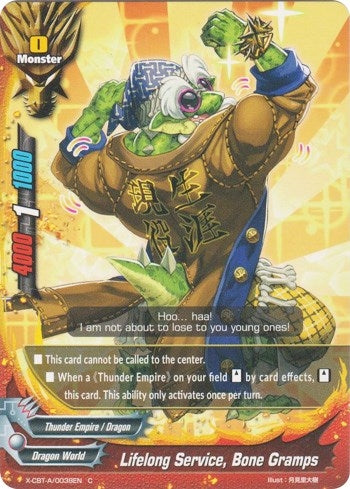 Image for Lifelong Service, Bone Gramps (Driven to Disorder) (X-CBT-A/0038EN) - Future Card BuddyFight