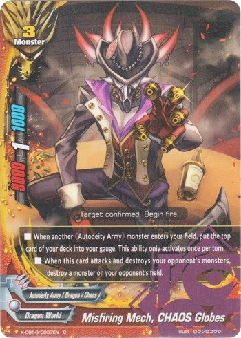 Image for Misfiring Mech, CHAOS Globes (Driven to Disorder) (X-CBT-B/0037EN) - Future Card BuddyFight