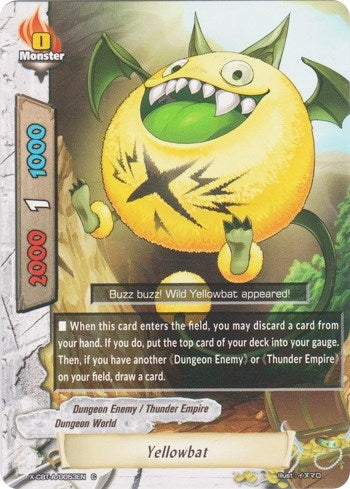 Image for Yellowbat (Driven to Disorder) (X-CBT-A/0053EN) - Future Card BuddyFight