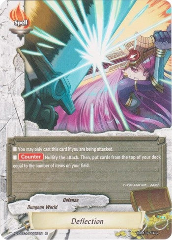 Image for Deflection (Driven to Disorder) (X-CBT-A/0054EN) - Future Card BuddyFight