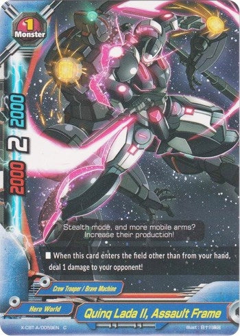Image for Quinq Lada II, Assault Frame (Driven to Disorder) (X-CBT-A/0059EN) - Future Card BuddyFight