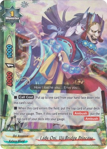Image for Lady Oni, Uji Bridge Princess (Driven to Disorder) (X-CBT-B/0013EN) - Future Card BuddyFight