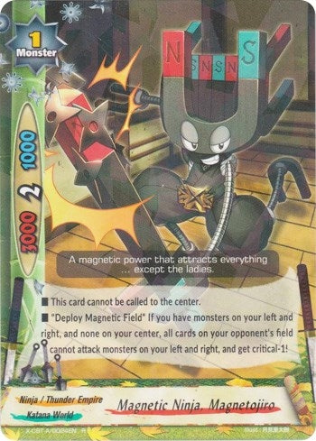 Image for Magnetic Ninja, Magnetojiro (Driven to Disorder) (X-CBT-A/0024EN) - Future Card BuddyFight