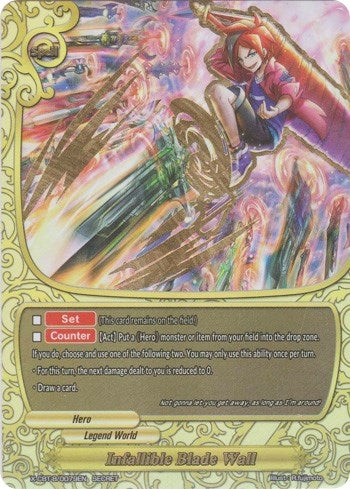Image for Infallible Blade Wall (Driven to Disorder) (X-CBT-B/0079EN) - Future Card BuddyFight