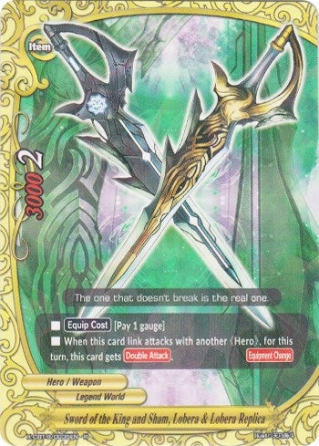 Image for Sword of the King and Sham, Lobera & Lobera Replica (Driven to Disorder) (X-CBT-B/0035EN) - Future Card BuddyFight