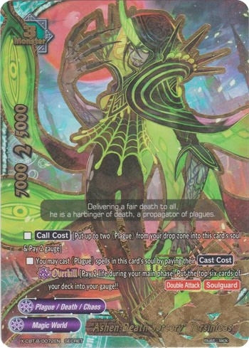 Image for "Ashen Death Sorcery" Yersinieas (Driven to Disorder) (X-CBT-B/0072EN) - Future Card BuddyFight
