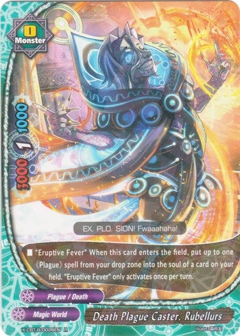 Image for Death Plague Caster, Rubellurs (Driven to Disorder) (X-CBT-B/0026EN) - Future Card BuddyFight