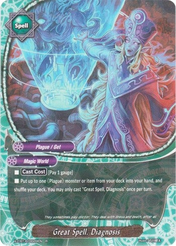 Image for Great Spell, Diagnosis (Driven to Disorder) (X-CBT-B/0028EN) - Future Card BuddyFight