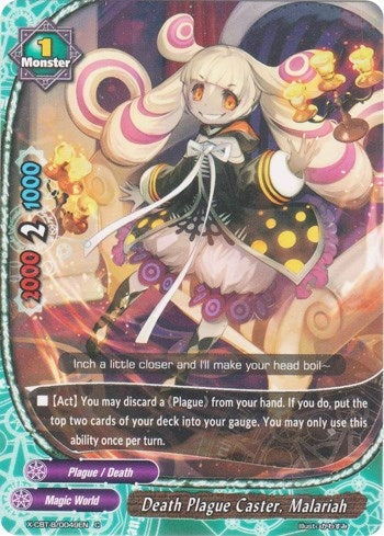 Image for Death Plague Caster, Malariah (Driven to Disorder) (X-CBT-B/0049EN) - Future Card BuddyFight