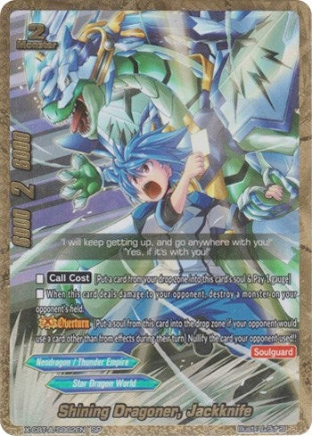 Image for Shining Dragoner, Jackknife (SP) (Driven to Disorder) (X-CBT-A/S002EN) - Future Card BuddyFight