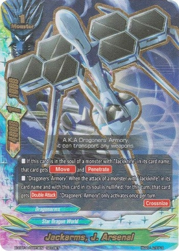 Image for Jackarms, J. Arsenal (Driven to Disorder) (X-CBT-A/0073EN) - Future Card BuddyFight
