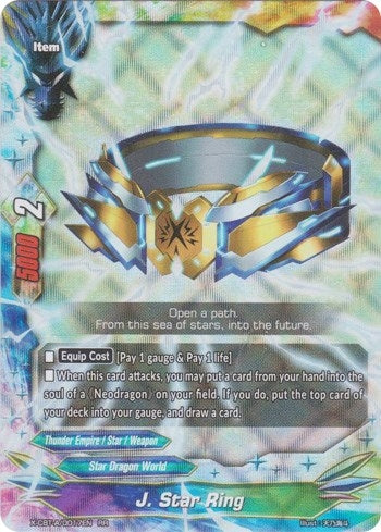 Image for J. Star Ring (Driven to Disorder) (X-CBT-A/0017EN) - Future Card BuddyFight