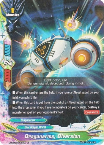 Image for Dragonarms, Diversion (Driven to Disorder) (X-CBT-A/0063EN) - Future Card BuddyFight