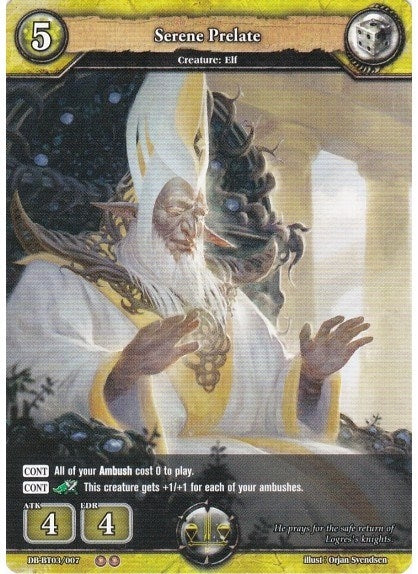 Image for Serene Prelate (Gears of Apocalypse) (DB-BT03/007) - Dragoborne