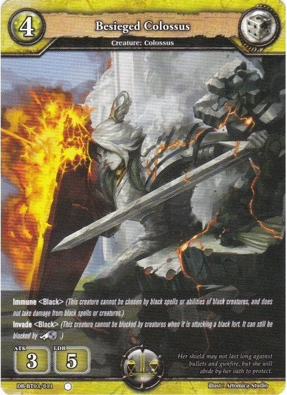 Image for Besieged Colossus (Gears of Apocalypse) (DB-BT03/011) - Dragoborne