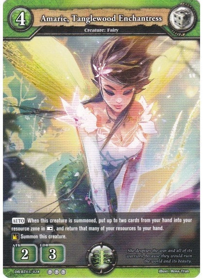 Image for Amarie, Tanglewood Enchantress (Gears of Apocalypse) (DB-BT03/028) - Dragoborne