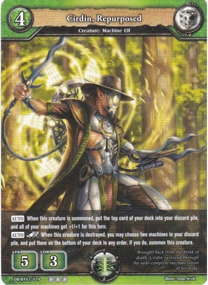 Image for Cirdin, Repurposed (Gears of Apocalypse) (DB-BT03/029) - Dragoborne