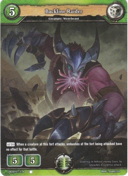Image for Backline Raider (Gears of Apocalypse) (DB-BT03/038) - Dragoborne