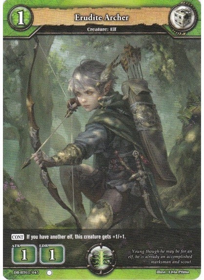 Image for Erudite Archer (Gears of Apocalypse) (DB-BT03/045) - Dragoborne